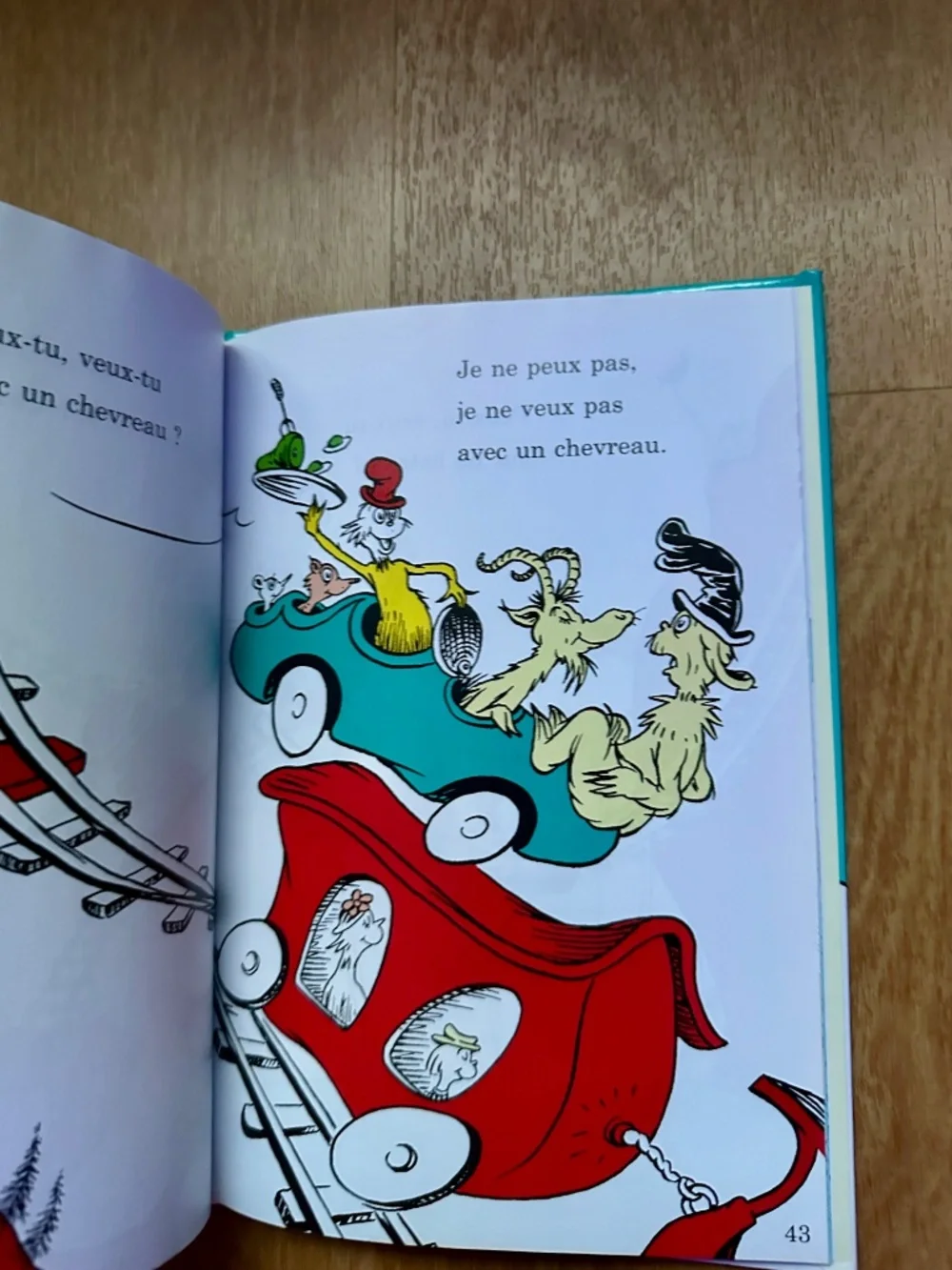 Dr Seuss French Hardcover Books Lot 2 Green Eggs One Fish French Editions